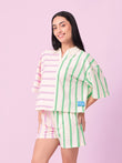CottonEase™ Lazy Weekend Coord Set - Swan White