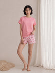 TruCotton™ Soul Sunshine Shorts Set - Peach Pink