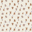 TruCotton™ Playful Bear Pyjama Set - Swan White