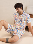 Flame Sway Bermuda Set - Beige