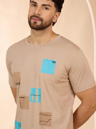 Muted Grid Pyjama Set