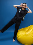 UltraLuxe™ Minions Playful Pyjama Set - Black