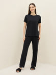 BambooSoft™ Essential Pyjama Set - Black