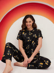 TruCotton™ Looney Tunes Daffy Duck Pyjama Set - Black