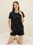 TruCotton™ Couch Club Lounge Life Shorts Set - Black