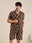 Sway Gentle Bermuda Set - Brown