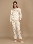 Puppy Love Pyjama Set - Butter