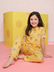 Mischief Nights Pyjama Set - Golden Cream