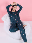 SoftCloud™ Festive Dogs Pyjama Set - Green
