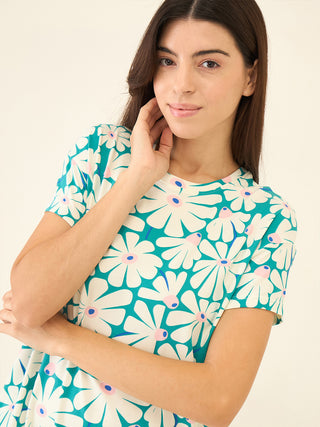 Summer Bloom Short Dress