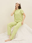 SoftCloud™ Sweet Bears Pyjama Set - Green