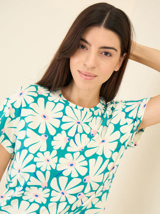 Summer Bloom Shorts Set