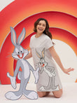TruCotton™ Looney Tunes Bugs Bunny Print Nightdress - Grey