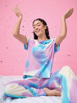 SoftCloud™ In The Stars Wide Leg Pyjama Set - Lavender