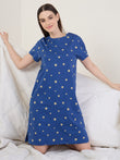 TruCotton™ Starlit Nightdress - Navy