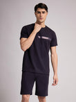Dynamic Stripe Co-ord Set - Navy