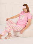 CottonEase™ Beauty Pain Pyjama Set - Pink Cosmos