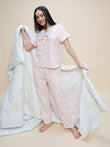 TruCotton™ Garfield Amore Pyjama Set - Pink Stripe