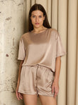 Silky Dreams Shorts Set - Star Dust