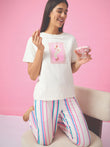 CottonEase™ Be With You Pyjama Set - Swan White