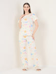 TruCotton™ Playful Pups Pyjama Set - Swan White