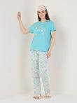 TruCotton™ Everyday Blooms Pyjama Set - Teal