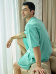 LazyLoop™ Oversized Tee Set - Wasabi