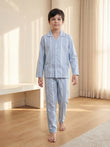 Cool Stripes Pyjama Set - Zen Blue