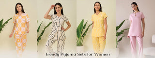 Trendy Pyjama Sets for Women: From Loungewear to Nightwear