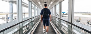 From Check-In to Landing: Airport Looks for Men