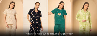 Nightwear Buying Guide: Things to Note