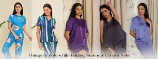 Things To Note While Buying Summer Co ord Sets