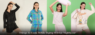 Things to Look While Buying Winter Nightwear