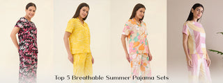 Top 5 Breathable Summer Pyjama Sets for Women in 2025
