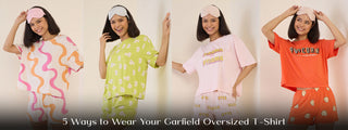 Top 5 Ways to Wear Your Garfield Oversized T-Shirt Casually and Chic