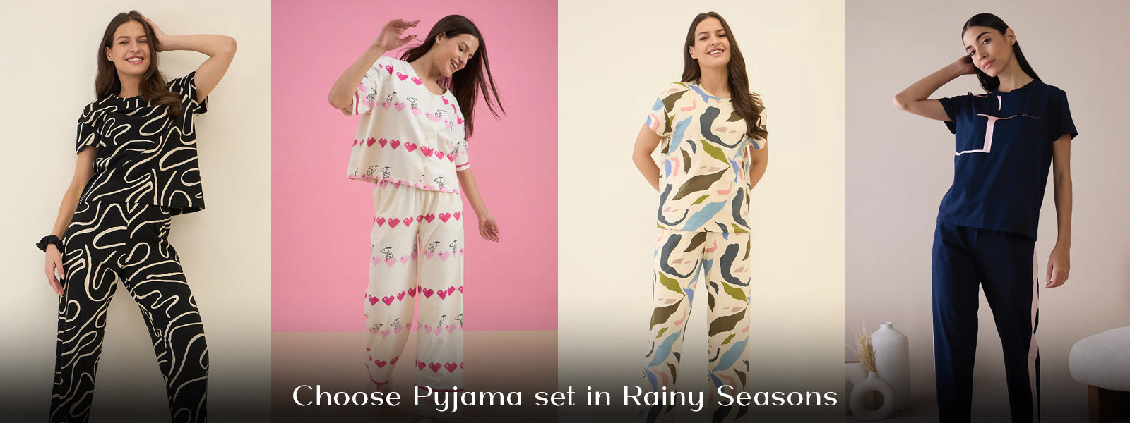 Why choose Pyjama set in Rainy Seasons - Sweet Dreams