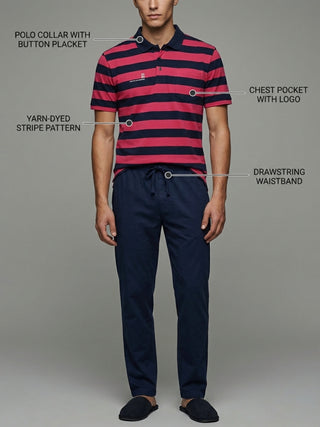 Vivid Stripe Pyjama Set
