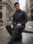 Elite Mode Tracksuit - Charcoal Mel