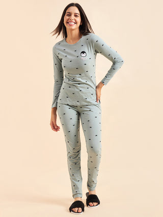 Sleepy Penguin Pyjama Set
