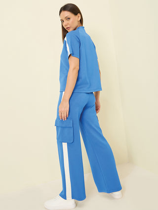 Cozy Street Coord Set - Royal Blue