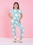SoftCloud™ Floral Dreams Pyjama Set - Green