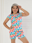 SoftCloud™ Lazy Vibes Shorts Set - Orange