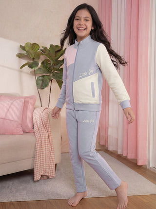 Core Vibe Tracksuit - Lilac Bloom