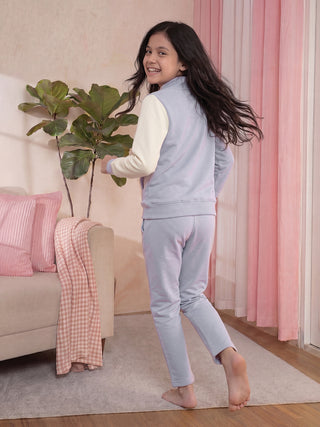 Core Vibe Tracksuit - Lilac Bloom