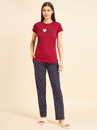 Home Heart Pyjama Set