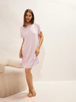 Simply Lazy Effortless Oversized Nightdress - Lilac Snow