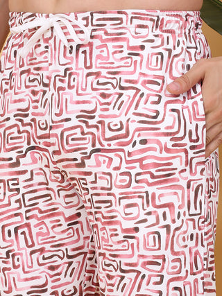 Watercolor Bloom Jogger Pyjama Set