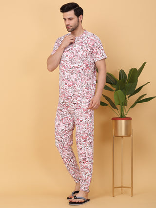 Watercolor Bloom Jogger Pyjama Set