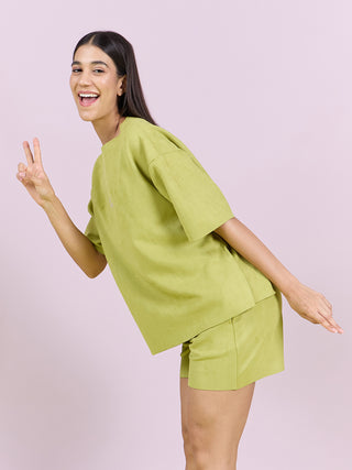 Snoopy Cozy Club Shorts Set