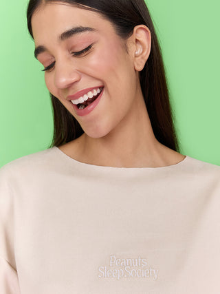 Snoopy Cozy Club Shorts Set